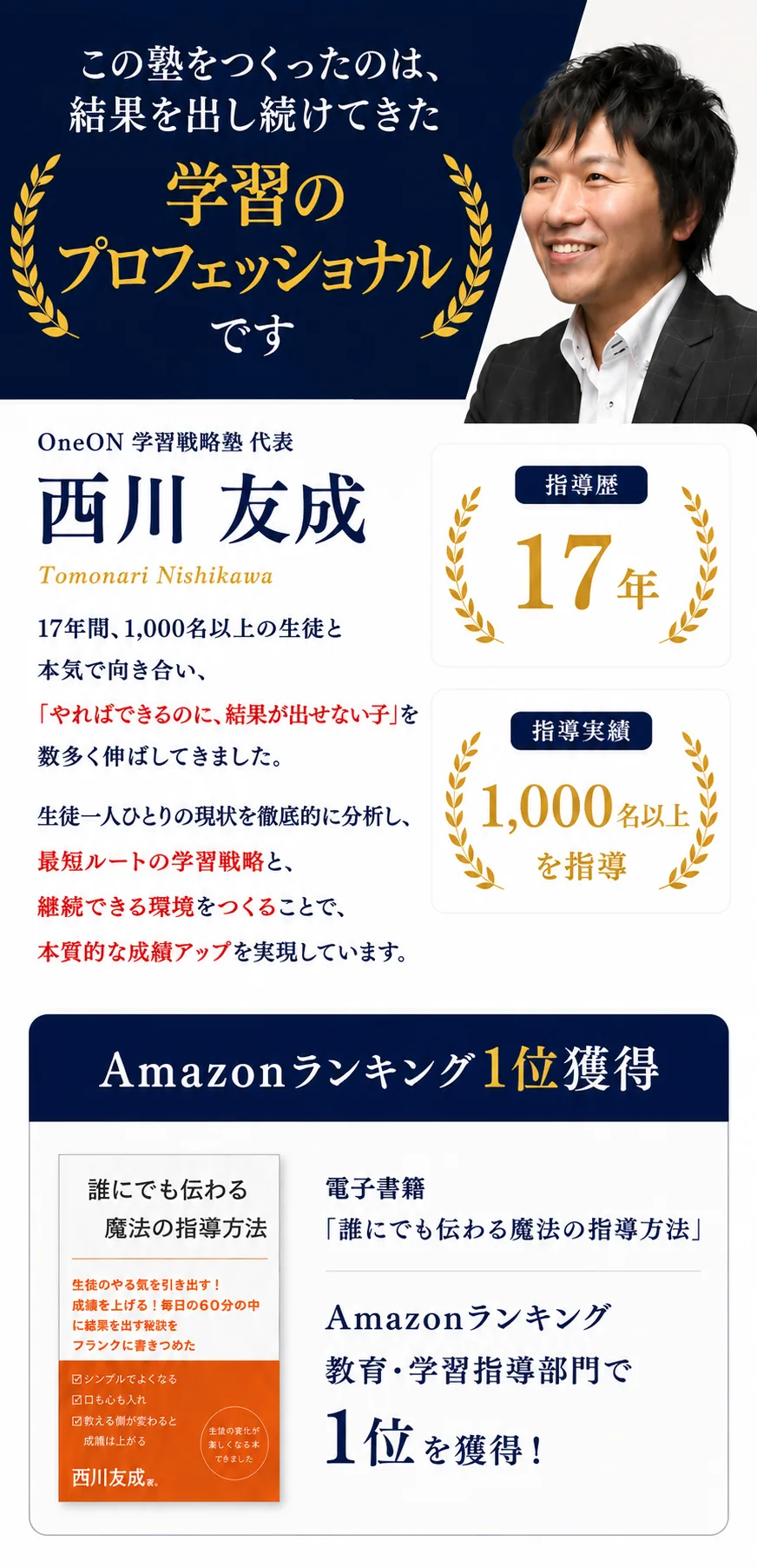 代表紹介｜西川友成